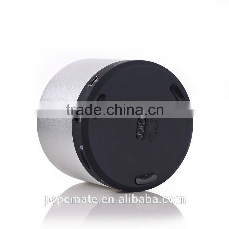 Mini Wireless Bluetooth Handsfree Mic Suction Speaker Shower Car black SY