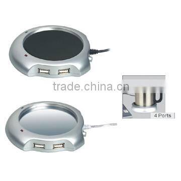 2015 hot electric usb hub coffee cup warmer/ no USB hub coffee cup warmer