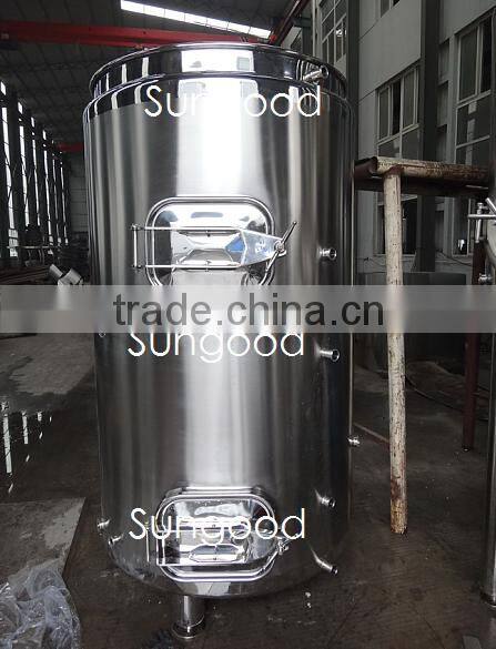 Sungood 5bbl/7bbl/10bbl/15bbl/20bbl/30bbl Steam Heating Mash Lauter tun with VSD Mixer/Rakes/Plow