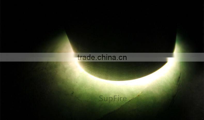 Supfire S6(2) New Lightweight and portable Identification of jade experts flashlight support yellow light