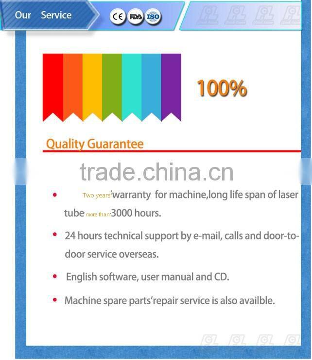 China supplier CNC laser cutting/High speed laser cutting /engraving machinns machinery