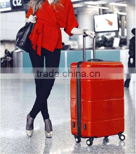 China ShenZhen Factory New Design ABS+PC luggage