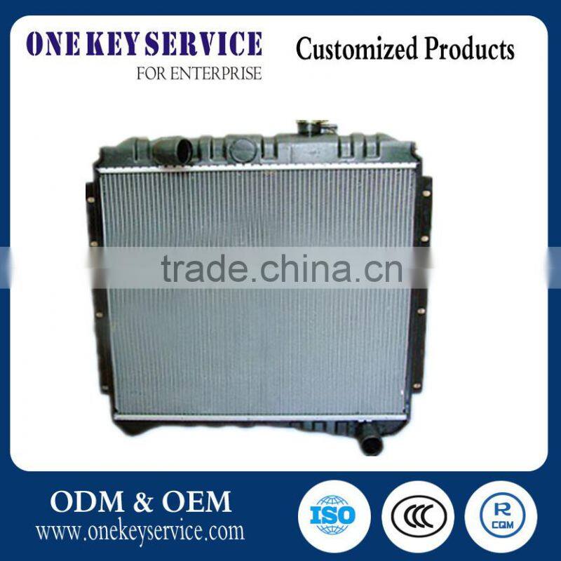 High quality heat radiator tank / auto tank radiator / oil cooler for excavator ,vacuum aluminum heat exchanger