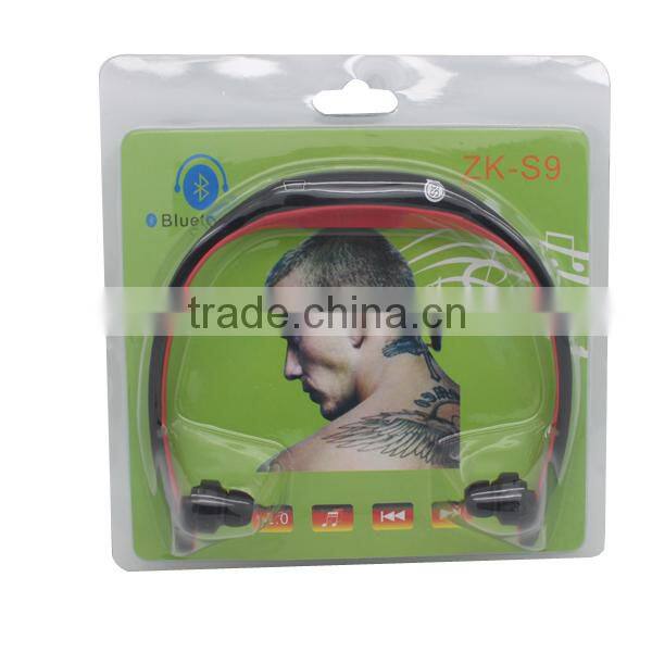 2014 hot new products wireless sports bluetooth headphones for smarphones or iphones