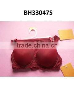 2016 New arrivals red hot women bra and panty set for women underwear