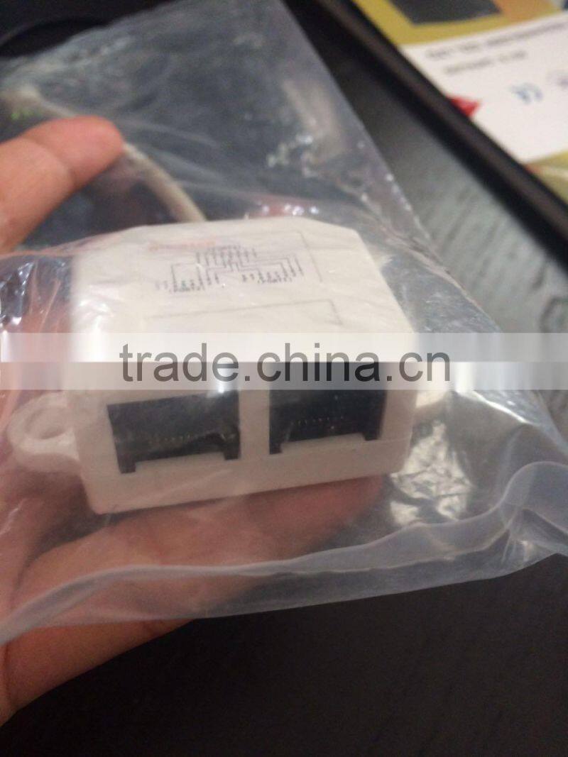 telephone ADSL splitter / Ethernet RJ45 Splitter / ADSL filter