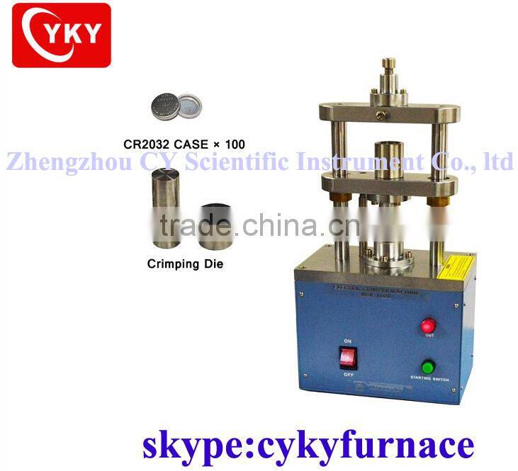 Electric Coin Cell Crimping Machine for CR20XX button cells /electric crimper