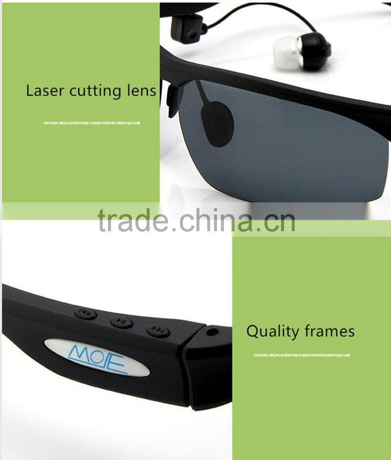 Mobile Phone Partner Sports Sunglasses Stereo Bluetooth Wireless Headset