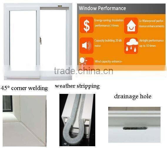 Customized OEM pvc profile windoes and doors
