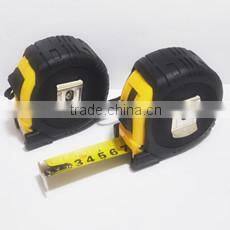 Long Distance Green ABS Case Fiberglass Tape Round Retractable 10 Meter Tape Measure With Hand Crank