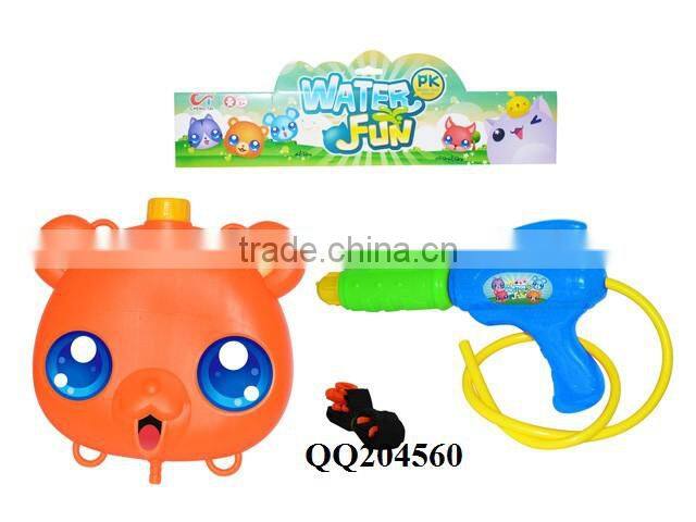 4 models plastic backpack water gun