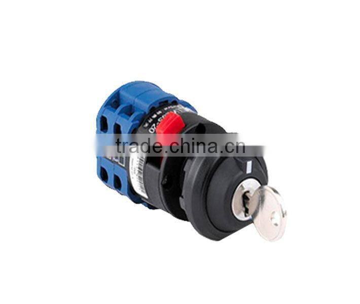 LW26D series finger prove terminals 4 position rotary switch