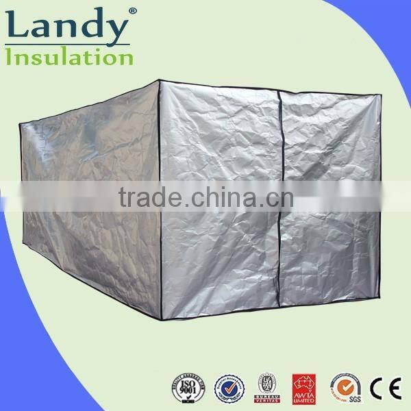 Hot selling Aluminum square bottom plastic container bag factory