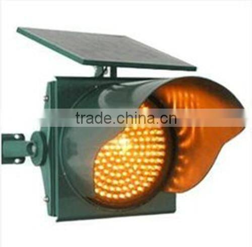 Yellow Traffic Light ,Solar Yellow Warning Flashing Light,Traffic Signal Light