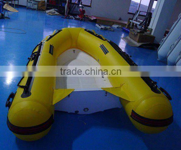(CE)optional floor size PVC material folding boat