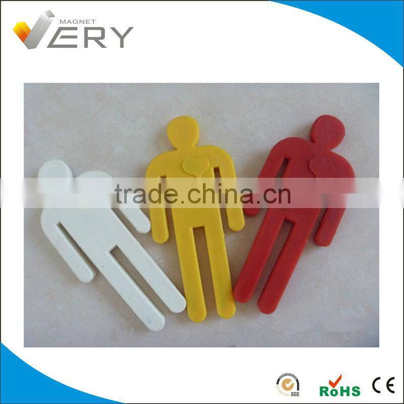 Wholesale DIY Colorful Boy Key pete Flexible Magnets toy Q-men magnetic toy