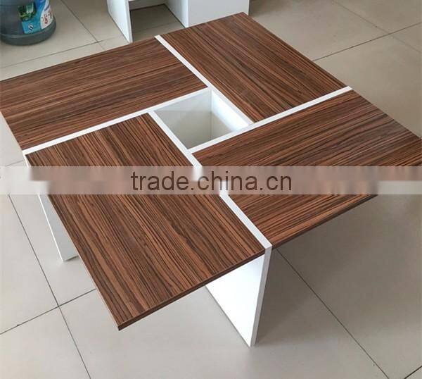 folding wooden tea table design