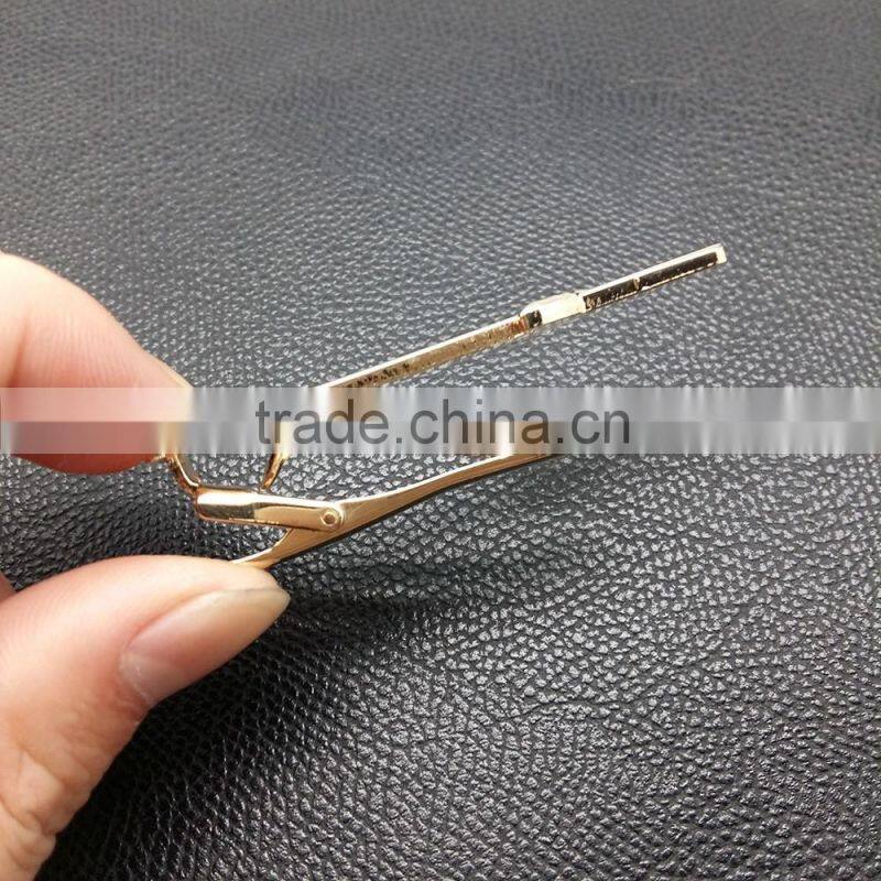 Unique promotional metal tie pin with custom logo