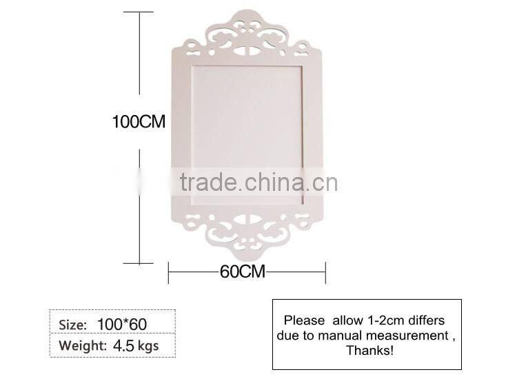 modern wall decor mirror frame ,empty wood plastic picture/mirror photo frame GJ-XK04