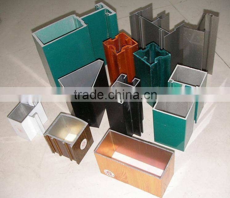 Black anodize extruded aluminum profile