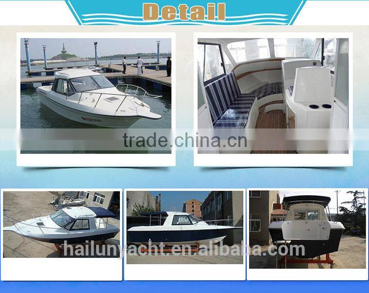 CE sea fishing boat for sale