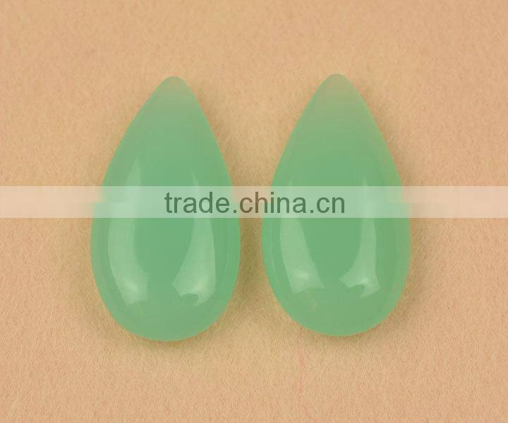 wholesale double back pointed champagne heart shape glass gemstone for pendant