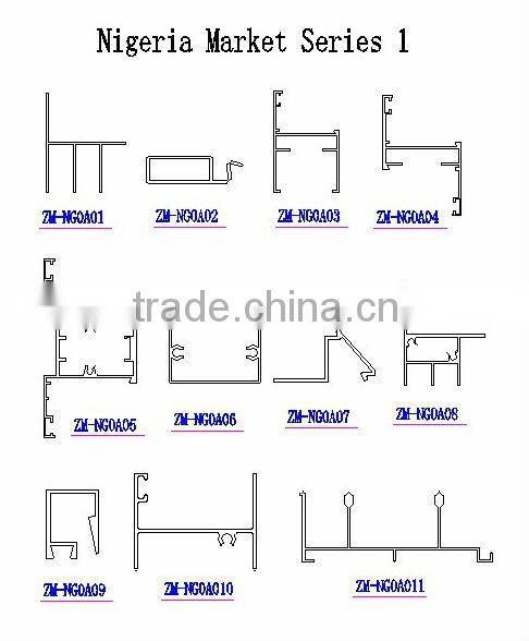 Mirror-Sheeny Electrophoresis Aluminium Profiles