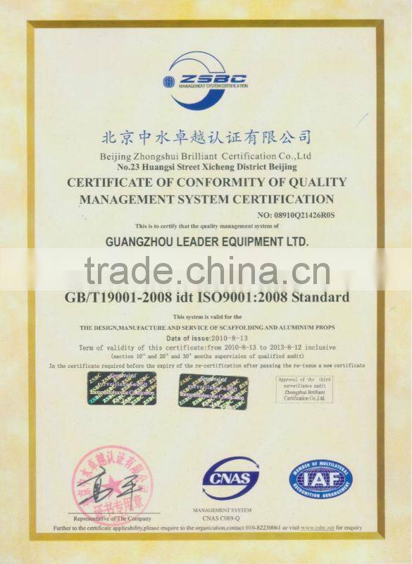 Mobile Aluminum Scaffolding System