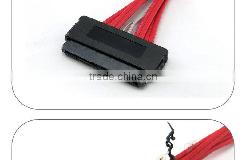 1m High speed Mini SAS SFF8484 32pin to 4xSATA 7pin cable