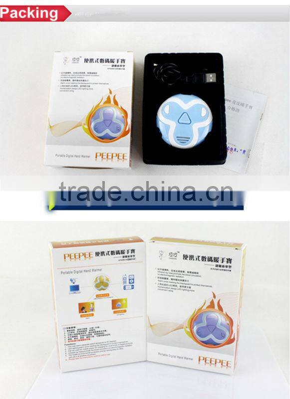 alarm magic gel hand warmers battery powered bank portable heater