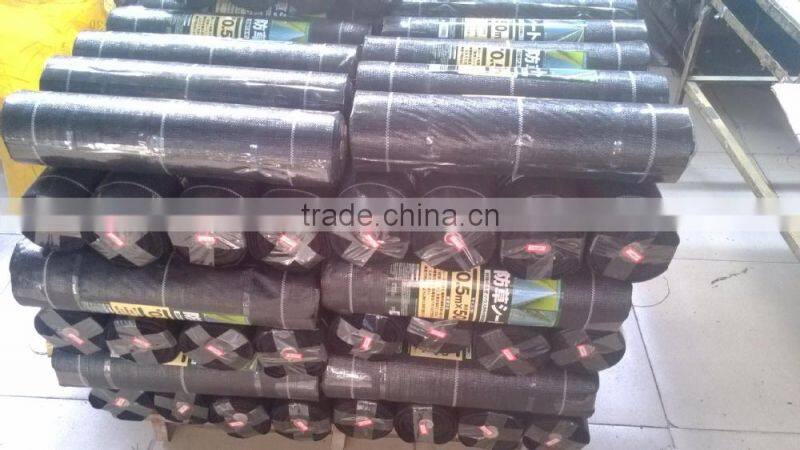 PP woven fabric weed control for solar project, greenhouse