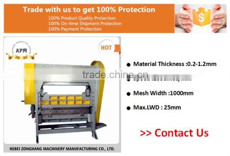 New design expanded metal mesh machine with high quality