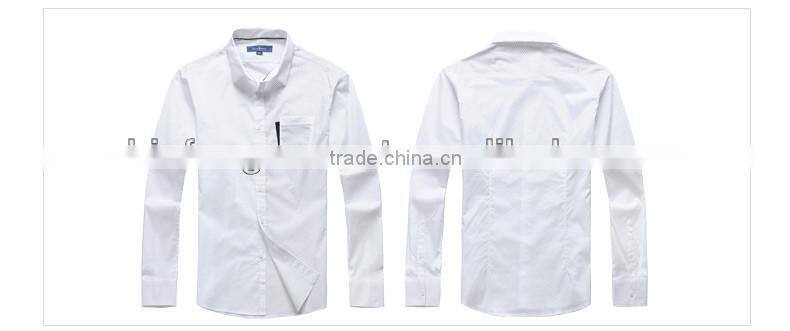 Cotton Casual Long Sleeves Slim Shirts For Men