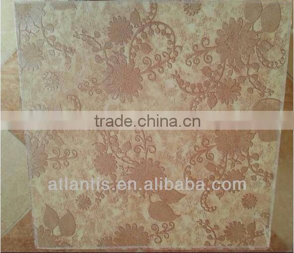 Art paper laminated gypsum ceiling tiles