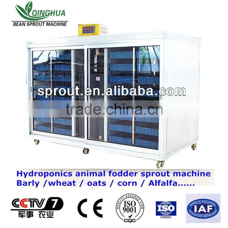 Hydroponics Animal Fodder Machinprofessional automatic oat rooting machine /bean budding machine/animal fodder sprouting machine
