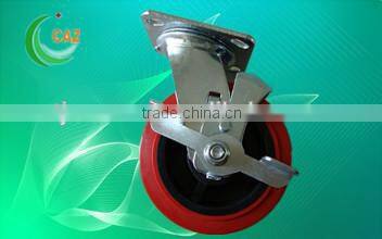 Polyurethane caster wheel used for scaffolding