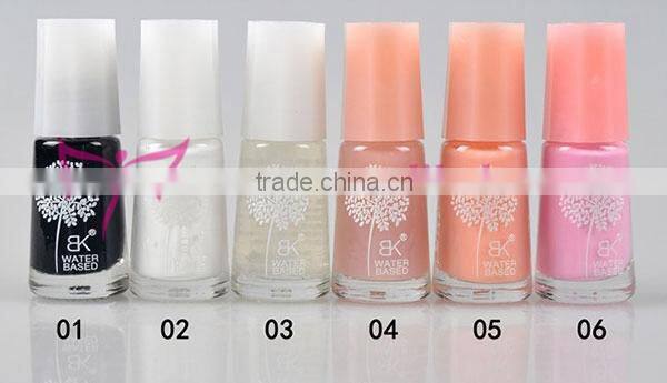 Hot wholesale water based nail polish for peel off nail polish