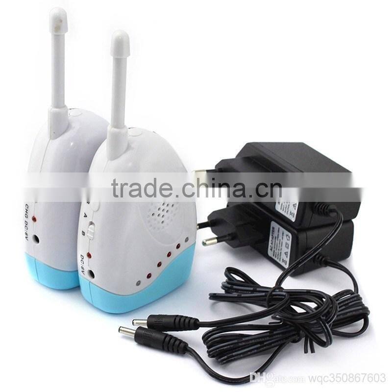 with Bed Wetting Vibration Alarm Temperature Portable Wireless Audio Digital Baby Monitor