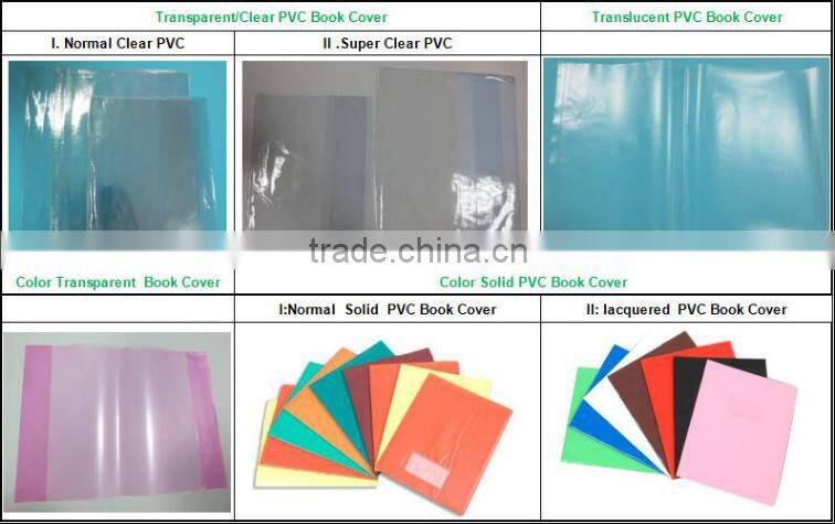 A4 Transparent PVC Book Cover