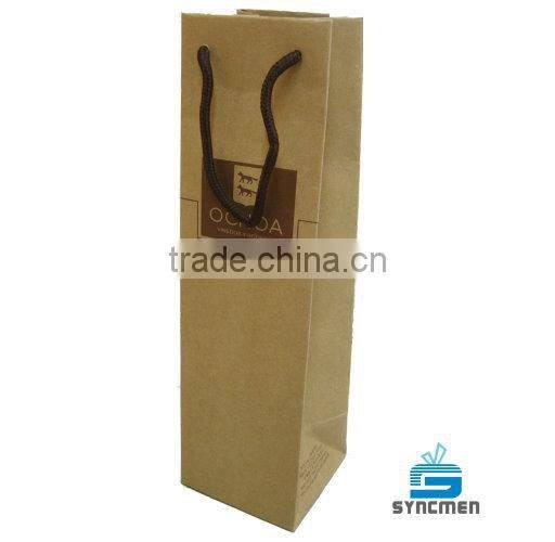 Wine Bottle Paper Bag supplier