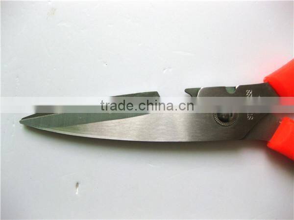 Stainless Steel soft handle Kitchen Scissors