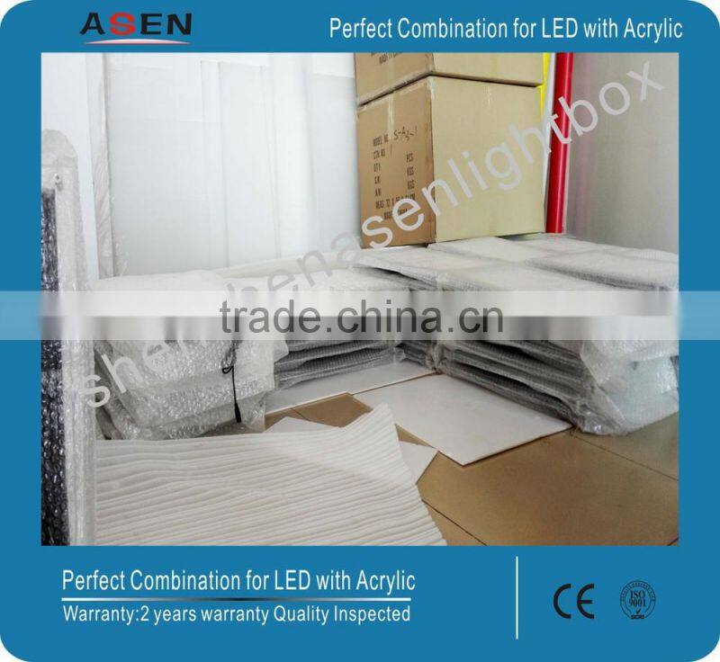 Frameless Backlit LED Fabric Light Box
