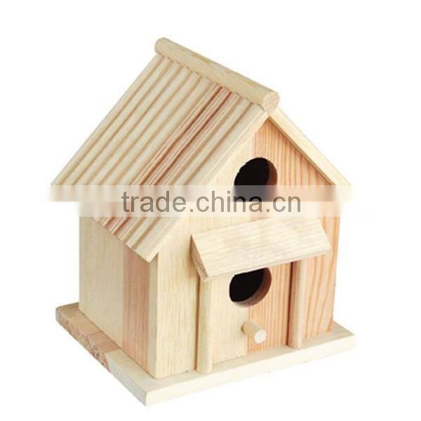 cheap indoor bird houses wooden,pine wooden bird house,pets bird bed