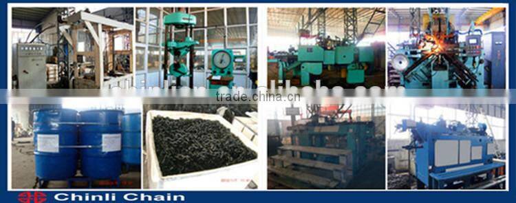 DIN764 standard 20 Mn2 link chain, high quality electro galvanized chain