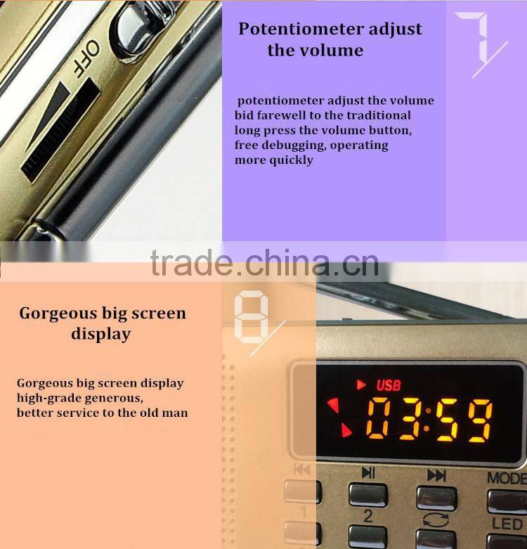 portable studio speaker with fm am radio and mp3 speaker