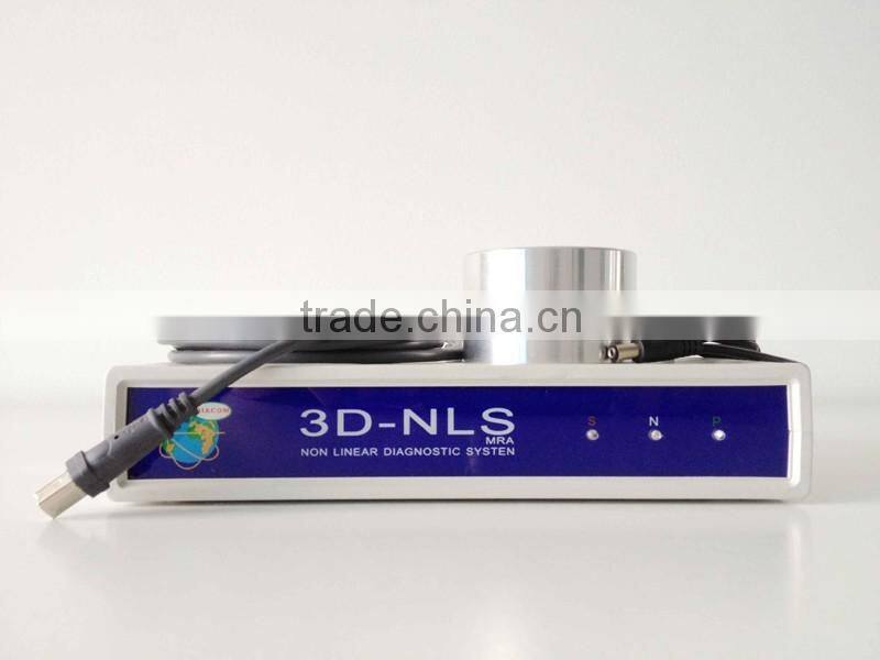 2016 Best selling 3d nls quantum resonance magnetic body health analyzer