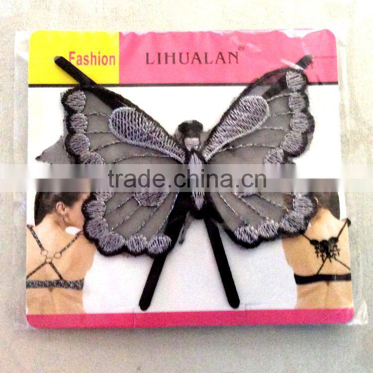 beauty rhinestone back cross bra strap