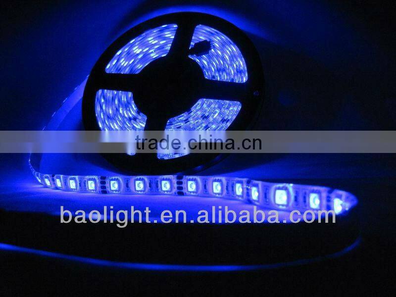 Cheap smd5050 rgb 24v ip65 flexible LED light for kitchen,cabinet, counter, shelf, car, cove