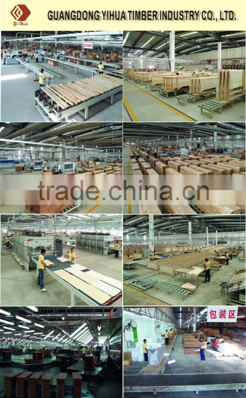 Yihua Hailey Antique Ash Wood Furniture Bed Set