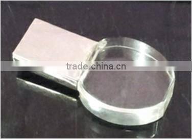 OEM crystal flash drive usb